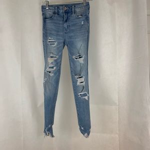 💖american eagle high rise jeggings
